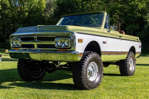 No Reserve: 1972 GMC Jimmy 4x4 4-Speed