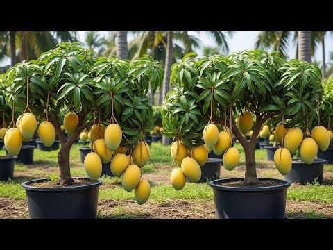 My Special Mango Growing Technique 🌱 | Fast Growth & Early Fruit Results