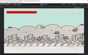 unity制作2D横版射击游戏（多种怪物、boss多技能、关卡、刷怪规则、道具掉落、多条生命、复活保护期无敌）