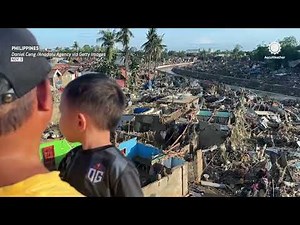 Homes Destroyed by Typhoon's Extreme Flooding