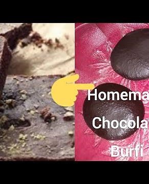 Homemade Chocolate Burfi /Easy Recipe