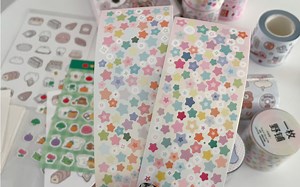 彩星星终于来啦！！来瞅瞅我这一弹的新玩意~~ 碎碎念新品介绍 | 贴纸 | 贴纸卷 | 便签