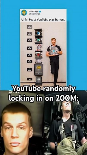 MrBeast’s YouTube Play Buttons 💎