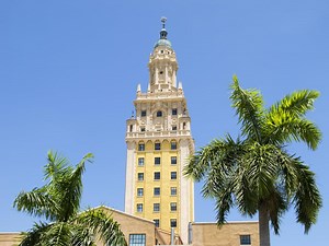 Freedom Tower in Miami, USA