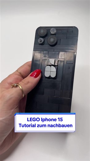 iPhone 15 aus LEGO Teilen nachbauen