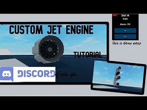 Custom jet engine-tutorial // Plane Crazy
