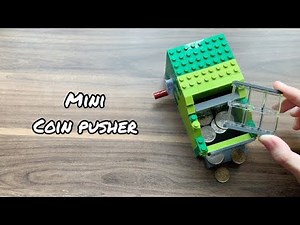 How to build a mini Lego Coin Pusher