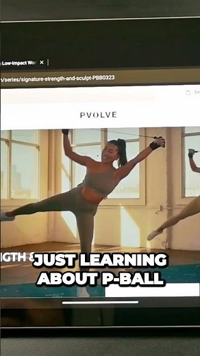 Unleashing Your Inner Strength with PBall and PBand in Intense Class #fitness #workout #shorts
