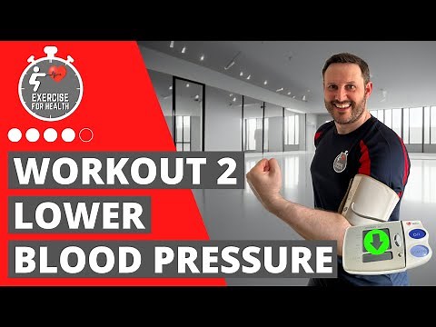 REDUCE your Blood Pressure with this home workout