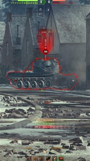 T57 Heavy WoT - American killer in action