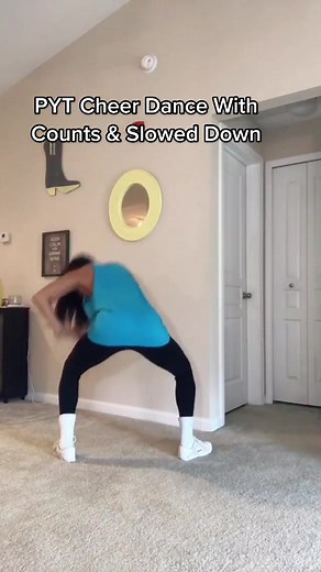 Cheerleader Dance Tutorial with Slow Counts | Mae Mae