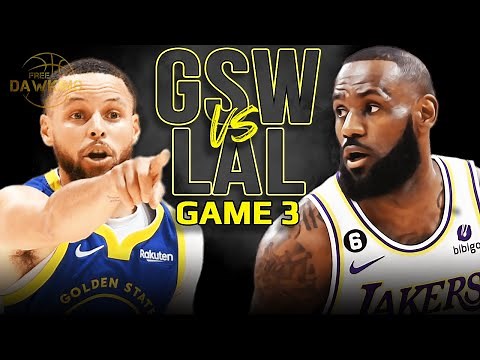 Golden State Warriors vs Los Angeles Lakers Game 3 Full Highlights | 2023 WCSF | FreeDawkins