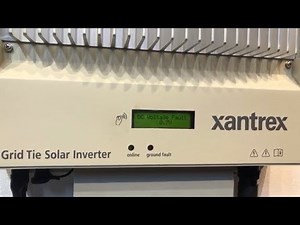 Xantrex Solar Inverter DC Voltage Fault
