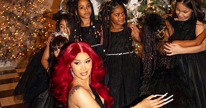 Cardi B's Christmas 2022's Cutest Video Features Offset & Kids Opening Their Presents