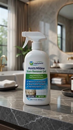 Miracle Mold Remover: Watch Bathroom Mold Disappear!