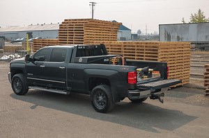 The HPI Truckslide™ has the highest truck bed slide payload on the market. Lifetime warranty! https://www.highwayproducts.com/c/truck-bed-storage/p/truck-bed-slides/ | Highway Products