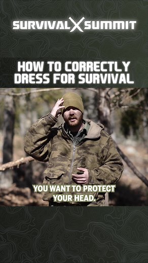 How to Dress for Survival #survival#survivaltips#survivalskills#bushcraft#fyp