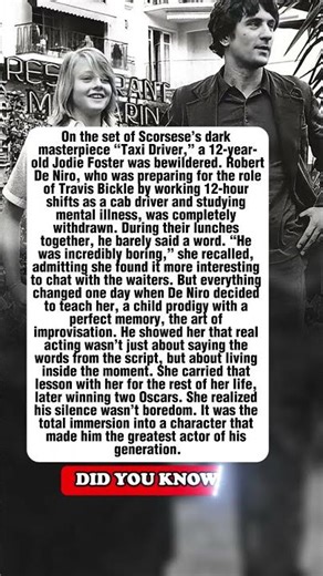 Why Robert De Niro Said Almost Nothing on Taxi Driver