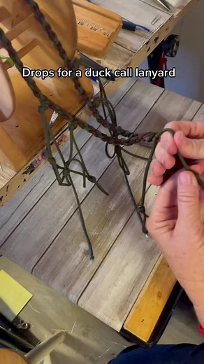 How to Tie Drops on Your Duck Call Lanyard