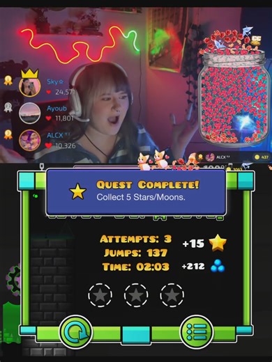 Geometry Dash Deadlocked Level Completed!