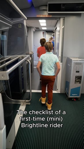 11K views · 123 reactions | First Brightline ride = pure joy! ✨ | GoBrightline | Facebook