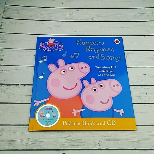 Peppa Pig: Nursery Rhymes and Songs (Picture Book and CD)/ Ladybird Books