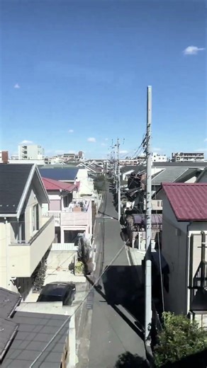東京JR中央線三鷹→吉祥寺北側風景