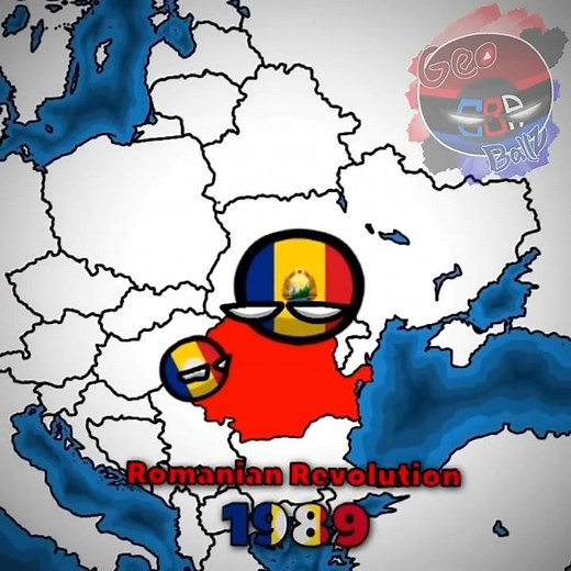 Romania's History 🇷🇴🏛️ | #countryballs #romania #history #shorts