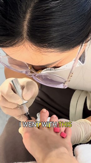 First time getting DRY PEDICURE #pedicure #pedicuretime