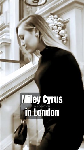 Miley Cyrus Takes Over London — Meeting Fans with Love 💫 | #shorts #mileycyrus