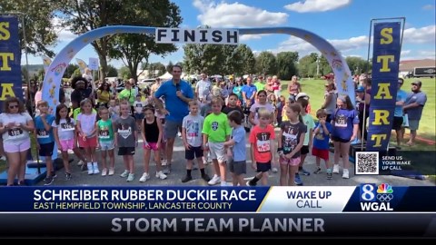 Schreiber Rubber Duckie Race Wake Up Call
