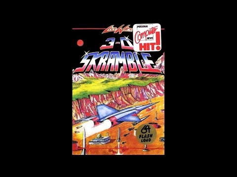 Commodore 64 - 3-D Skramble 'Gameplay'