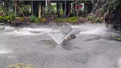 15000 GPH Pond Fountain Aerator - Fully Automatic 110V, 750W (1HP) Floating Fountain and Pond Aerator for Large and Small Outdoor Ponds and Lakes - Pond Fountain with 100 Feet Power Cord.