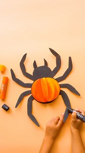 38K views · 12K reactions | It’s TIME  Easy Halloween Craft Idea | 3D spider | DIY halloween decor | LuluMake | Facebook