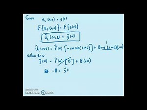 Wave Equation on Infinite Intervals using Fourier Transform
