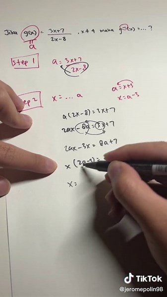 Bahas Soal Matematika: Fungsi Invers Bentuk Pecahan | Utbk & Sbmptn