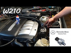 W210 Mercedes ABS pump Test , Diagnose , Removal Brake pressure Sensor