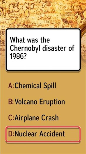 What happened during the Chernobyl disaster of 1986?