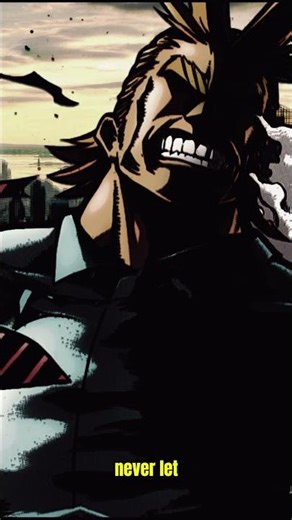 All Might’s Smile Wasn’t Hope… It Was a Warning.