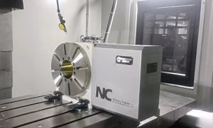 [Hot Item] Powerful Hydraulic Brake 4 Axis Rotary Table for CNC Machining Indexing Table