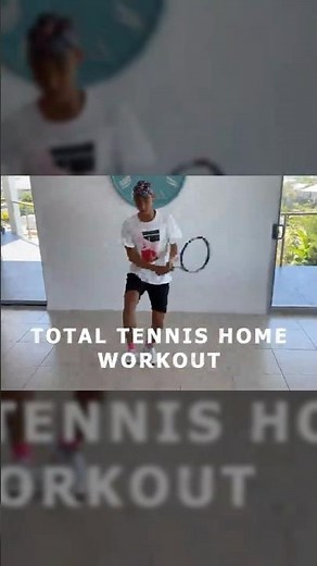 Get Fit with a Tennis Workout at Home - No Equipment Needed!