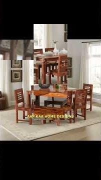 Perfect Dining Table Ideas for home | 2, 4, 6 & 8 Seater Ideas