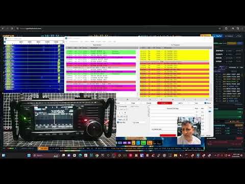 WSJTX ICOM IC-705 Set Up & Open Ham Clock