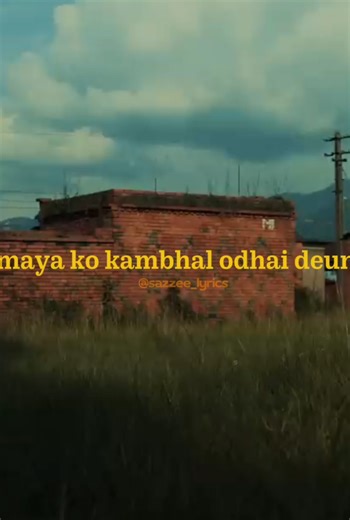 Yo Mutu Mero - Yabesh Thapa Lyrics Video