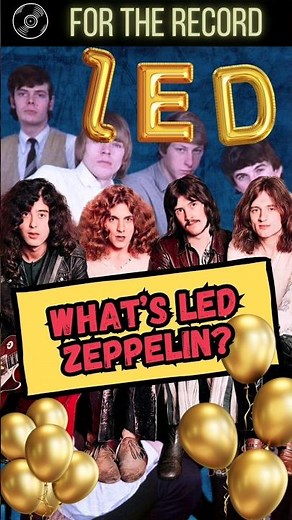 How Led Zeppelin Got Their Name - The Story 😮 #ledzepplin