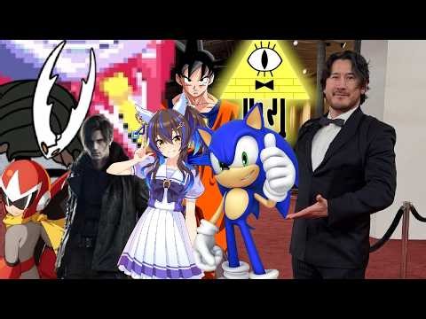 Random Characters edited in Markiplier's Oscar Red Carpet Image