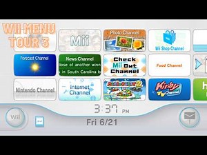 Wii Menu Tour 3