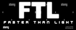 The FTL Faster Than Light logo represents the branding of the popular video game ‘Faster Than Light.’ The game, known for its real-time strategy gameplay, takes players on space exploration missions. The logo is a key part of the game's identity, capturing its theme of futuristic space travel and strategic combat Stock Photo - Alamy