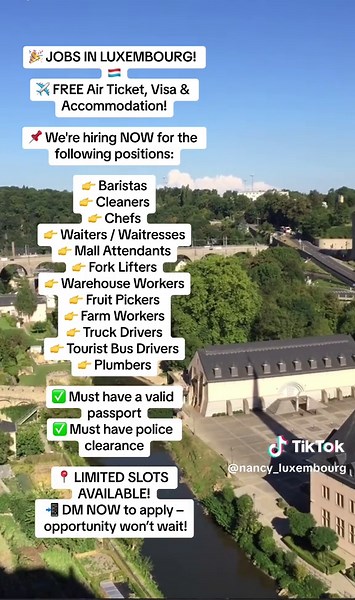 Relocate to Luxembourg: Exciting Job Opportunities Await!