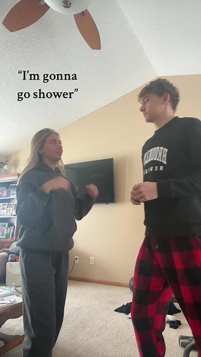 When you and your siblings share a bathroom and they think they can shower before you do🙄 @thegreatom1